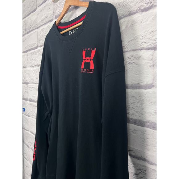 Under Armour Mens XXL Rival Terry Athleisure Streetwear Gym Staple Sweatshirt - Picture 5 of 12